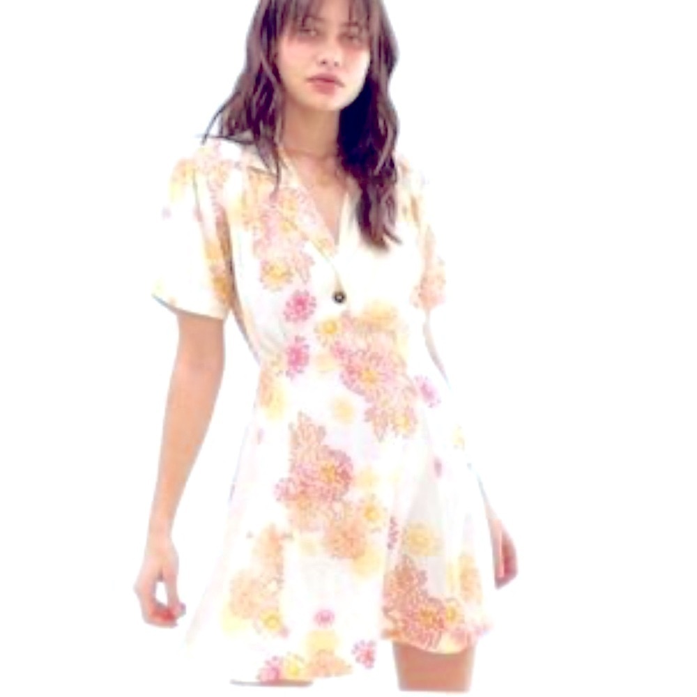 Beautiful Free People Mini Babydoll Dress